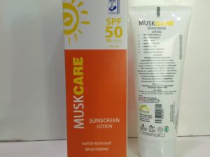 Musk care sunscreen